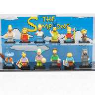 Display case for 12 LEGO® The Simpsons Minifigures