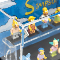 Display case for 12 LEGO® The Simpsons Minifigures