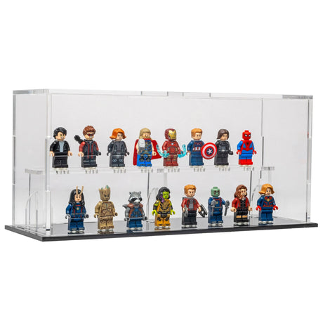 LEGO® Minifigure Display Case – 16 Count by BrickShell Cases