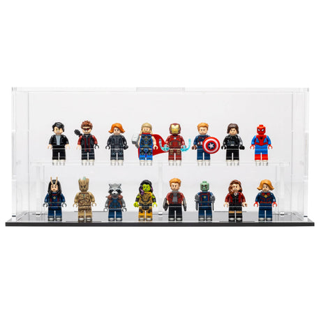 LEGO® Minifigure Display Case – 16 Count by BrickShell Cases