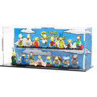 The Simpsons LEGO® Minifigure Display Case