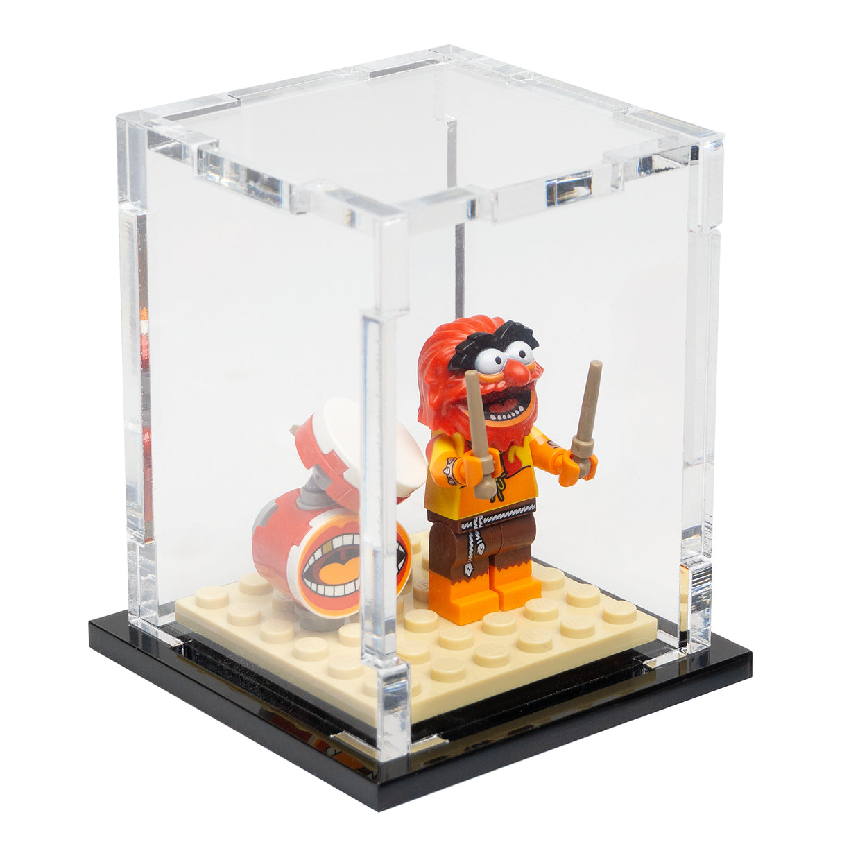LEGO® Muppets Minifigure Display Case – 1-Count Podium (XL)