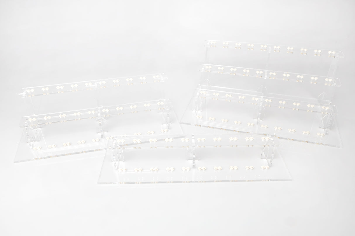 Clear LEGO® Minifigure Stand – 20 Count