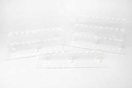 Clear LEGO® Minifigure Stand – 20 Count
