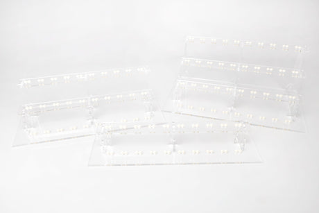 Clear LEGO® Minifigure Stand – 30 Count by BrickShell Cases