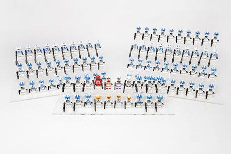 Clear LEGO® Minifigure Stand – 20 Count