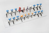 Clear LEGO® Minifigure Stand – 20 Count