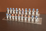 Clear LEGO® Minifigure Stand – 20 Count