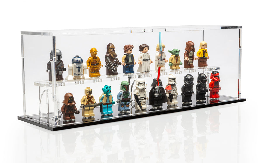 Minifigures Podium 20ct - Clear - BrickShell Cases