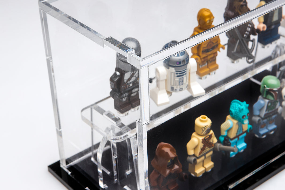 LEGO® Minifigure Display Case – 20 Count by BrickShell Cases