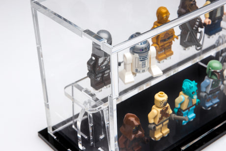 LEGO® Minifigure Display Case – 20 Count by BrickShell Cases