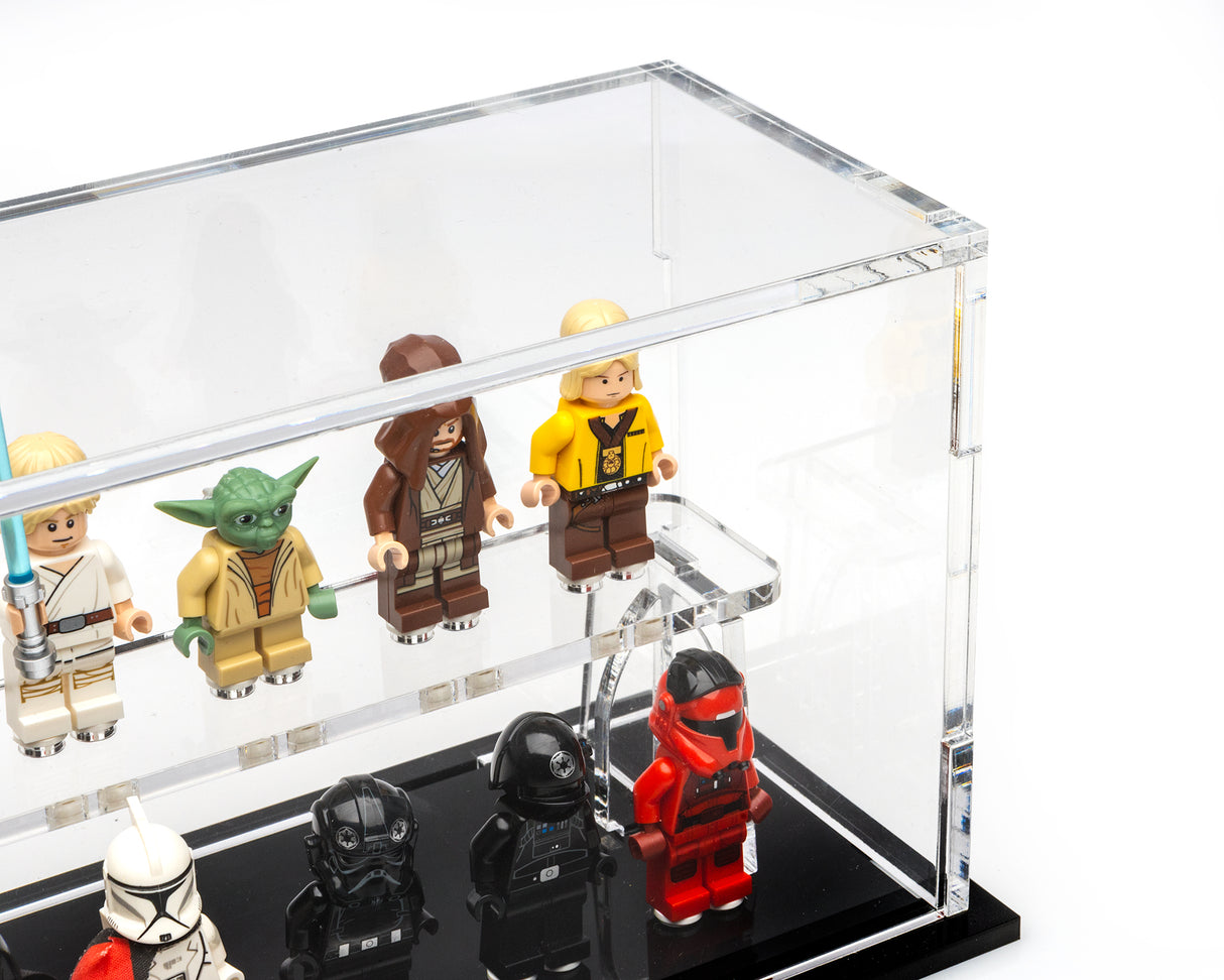LEGO® Minifigure Display Case – 20 Count by BrickShell Cases