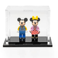 Display Podiums for 2 LEGO® Minifigures - WS - BrickShell Cases