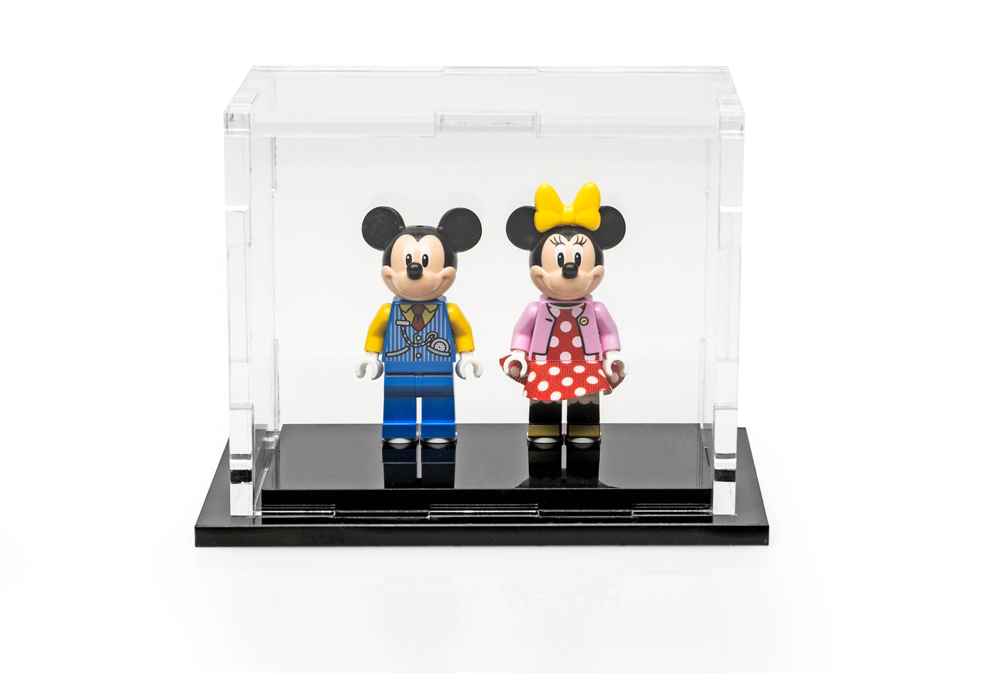 Display Podiums for 2 LEGO® Minifigures - WS - BrickShell Cases