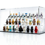 Display podiums for 30 LEGO® Minifigures