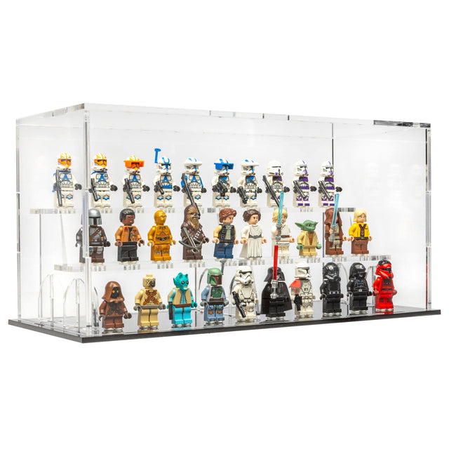 LEGO® Minifigure Display Case – 30 Count by BrickShell Cases