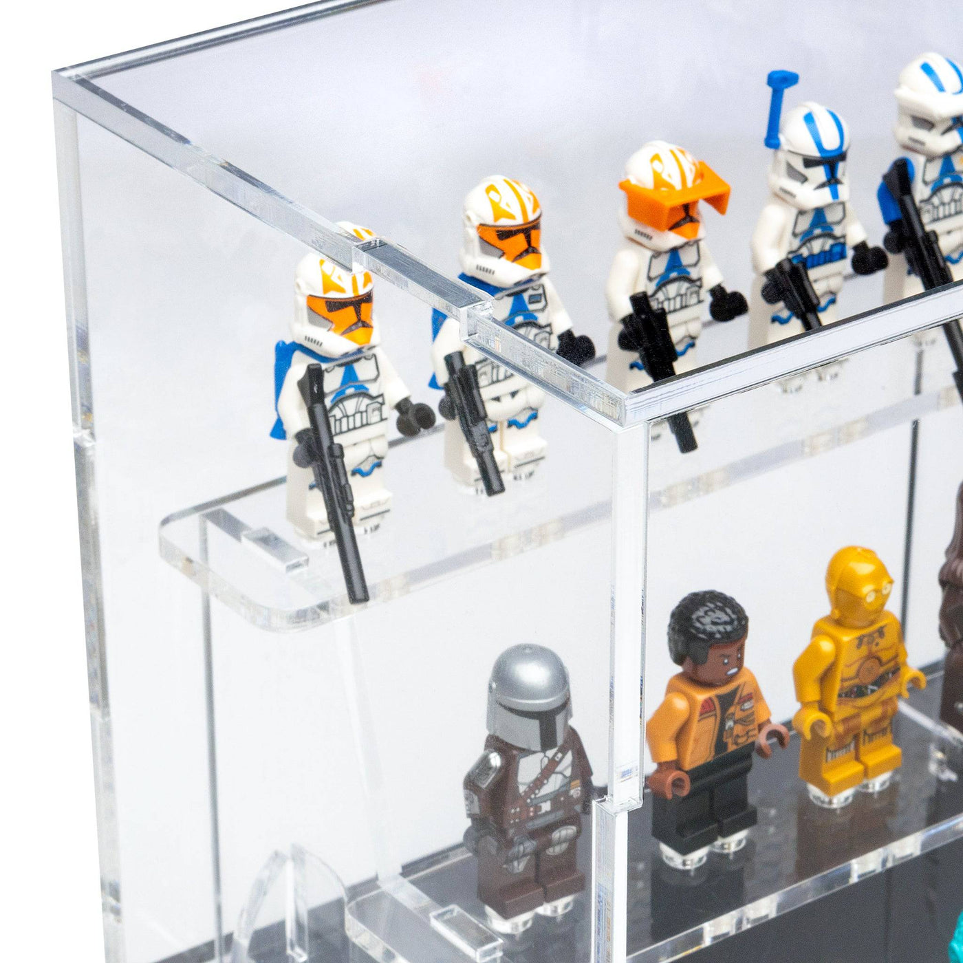 LEGO® Minifigure Display Case – 30 Count by BrickShell Cases