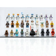 Minifigures Podium 30ct - Clear - BrickShell Cases