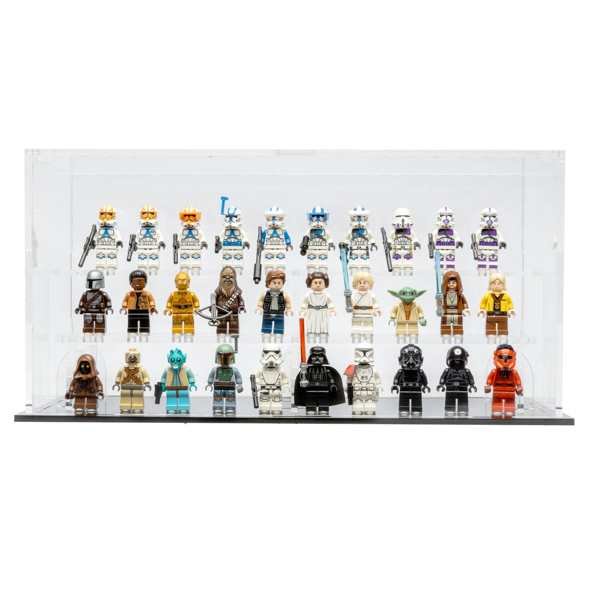 LEGO® Minifigure Display Case – 30 Count by BrickShell Cases