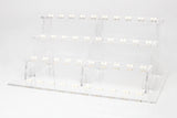 Clear LEGO® Minifigure Stand – 40 Count by BrickShell Cases
