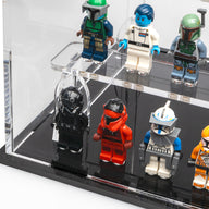 Minifigures Podium 40ct - Clear - BrickShell Cases