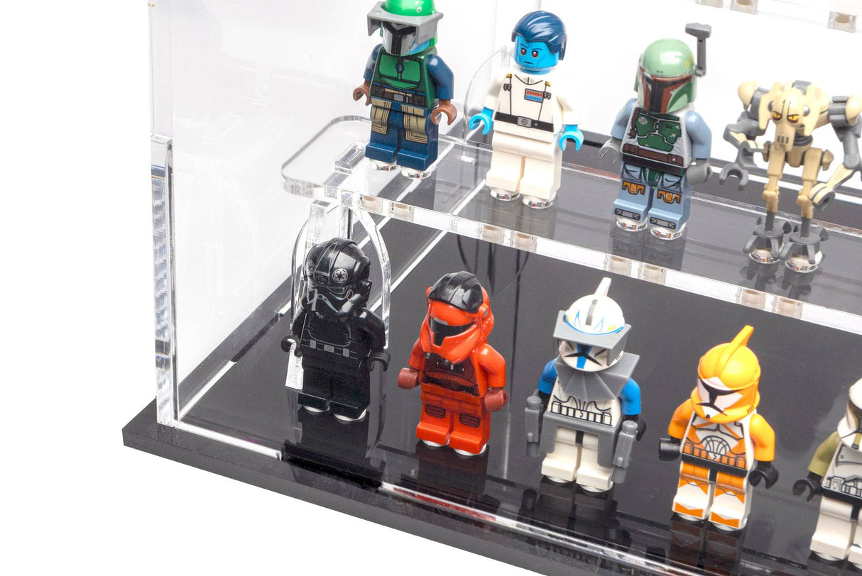 LEGO® Minifigure Display Case – 40 Count by BrickShell Cases