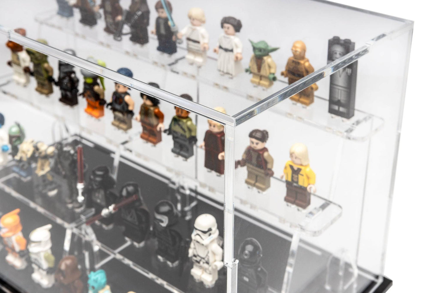 LEGO® Minifigure Display Case – 40 Count by BrickShell Cases