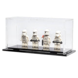 LEGO® Minifigure Display Case – 4 Count by BrickShell Cases