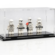 Minifigures Podium 4ct - Clear - BrickShell Cases