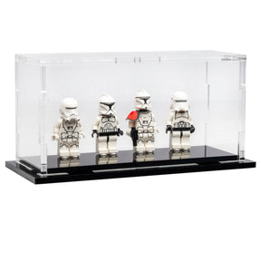 LEGO® Minifigure Display Case – 4 Count by BrickShell Cases
