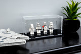 LEGO® Minifigure Display Case – 4 Count by BrickShell Cases