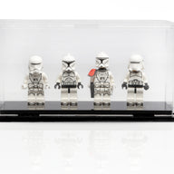 Minifigures Podium 4ct - Clear - BrickShell Cases