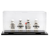 LEGO® Minifigure Display Case – 4 Count by BrickShell Cases