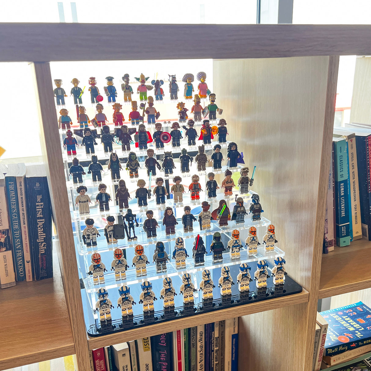 LEGO Ikea Kallax MP80 LEGO Minifigure Stand