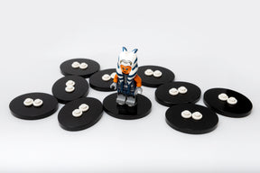 LEGO® Minifigure Display Platform – 10 Count (Oval)