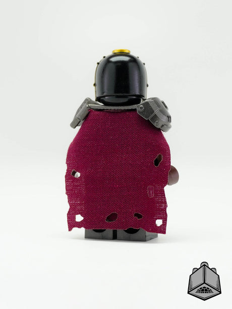 AV Figures Mandalore The Ultimate figure from the back, showcasing detailed pad-printed design and armor in a collectible action figure.