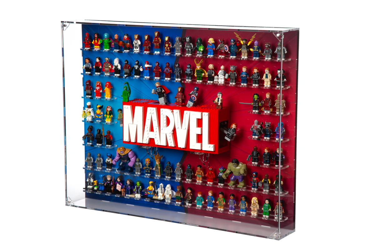 LEGO® Marvel® Minifig Super Fan Display