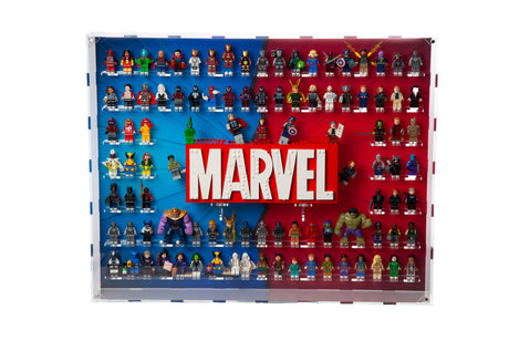 LEGO® Marvel® Minifig Super Fan Display
