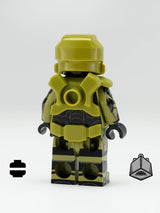 AV Figures Master Chief Campaign Evolved figure, detailed back view showing armor design and pose from the Halo series.