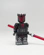 Darth Maul Shadow Lord UV printed action figure by AV Figures, posed with double-bladed lightsaber and intricate costume details.