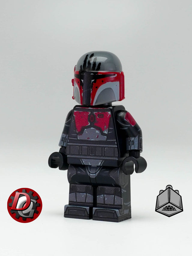 UV printed Maul's Supercommando figure by AV Figures, front view showcasing detailed design and vibrant colors.