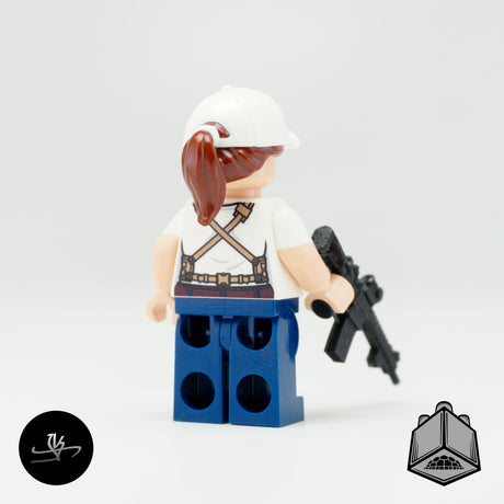 AV Figures PMC "Mom At Arms" UV printed figure showing the back view of the detailed character with arms raised.
