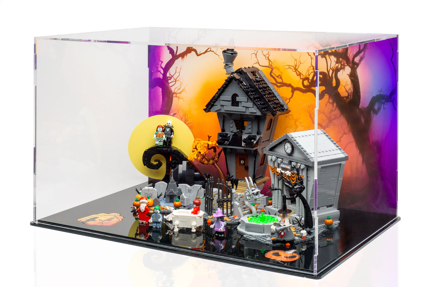 LEGO® Tim Burton's The Nightmare Before Christmas (21351) Display Case - BrickShell Cases