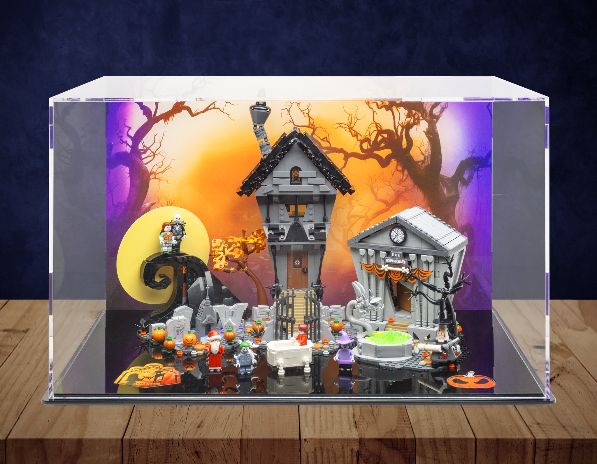 LEGO® Tim Burton's The Nightmare Before Christmas (21351) Display Case