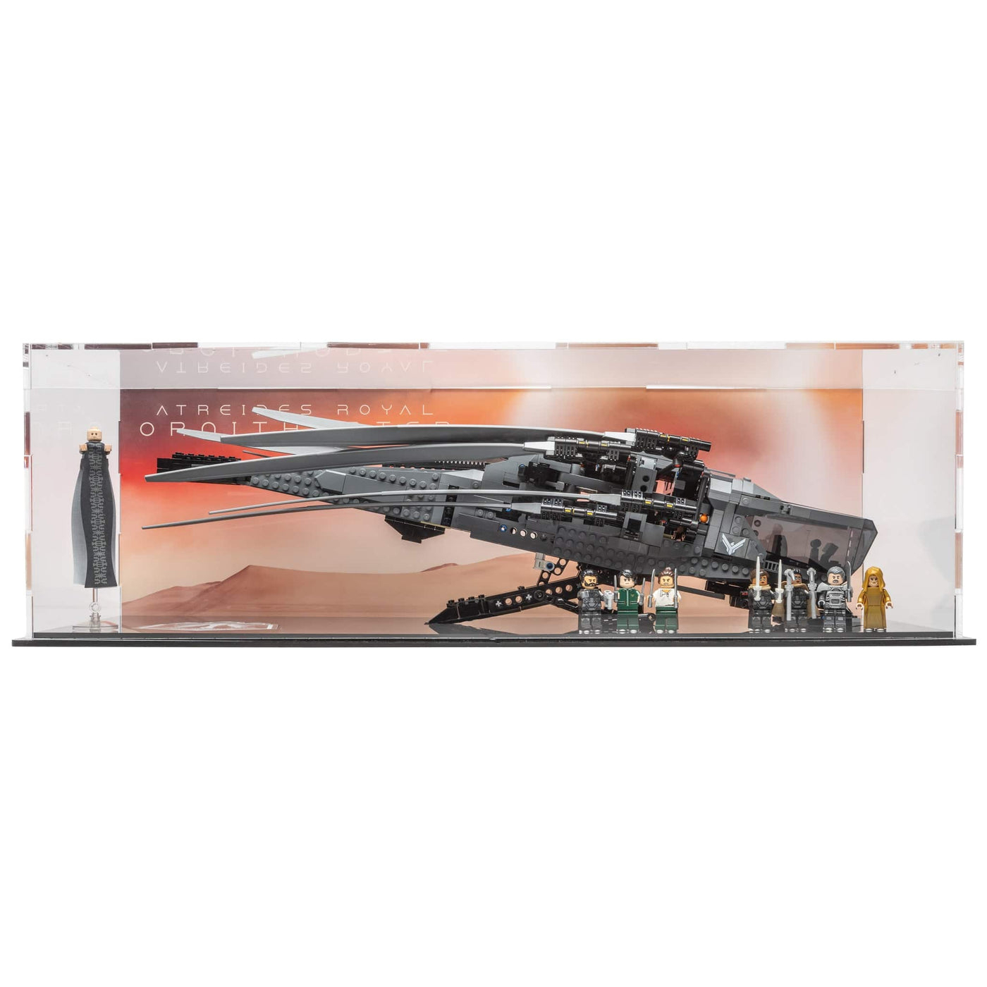 LEGO® Dune Atreides Royal Ornithopter Display Case (10327) by BrickShell Cases