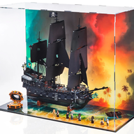 LEGO® Captain Jack Sparrow's Pirate Ship (10365) Display Case