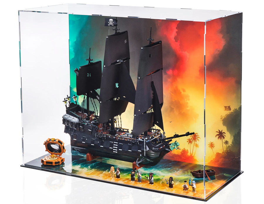 LEGO® Captain Jack Sparrow's Pirate Ship (10365) Display Case