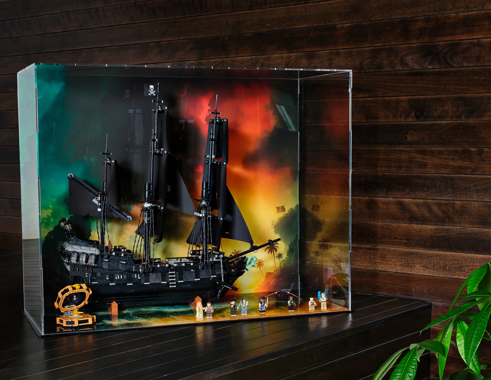 LEGO® Captain Jack Sparrow's Pirate Ship (10365) Display Case