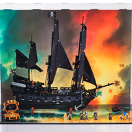 LEGO® Captain Jack Sparrow's Pirate Ship (10365) Display Case