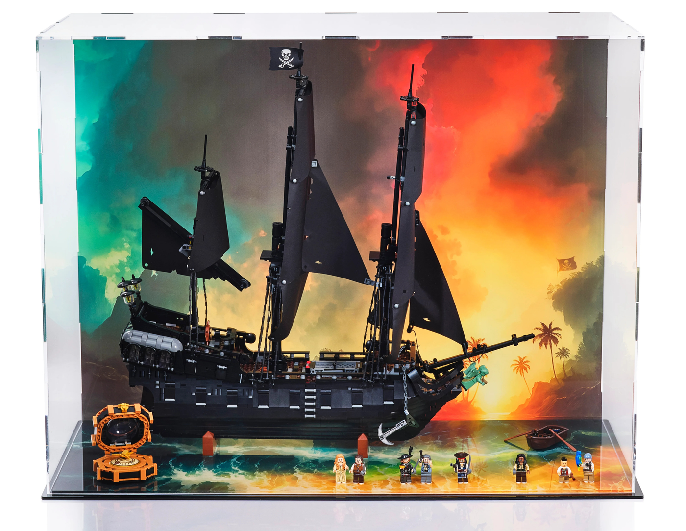 LEGO® Captain Jack Sparrow's Pirate Ship (10365) Display Case
